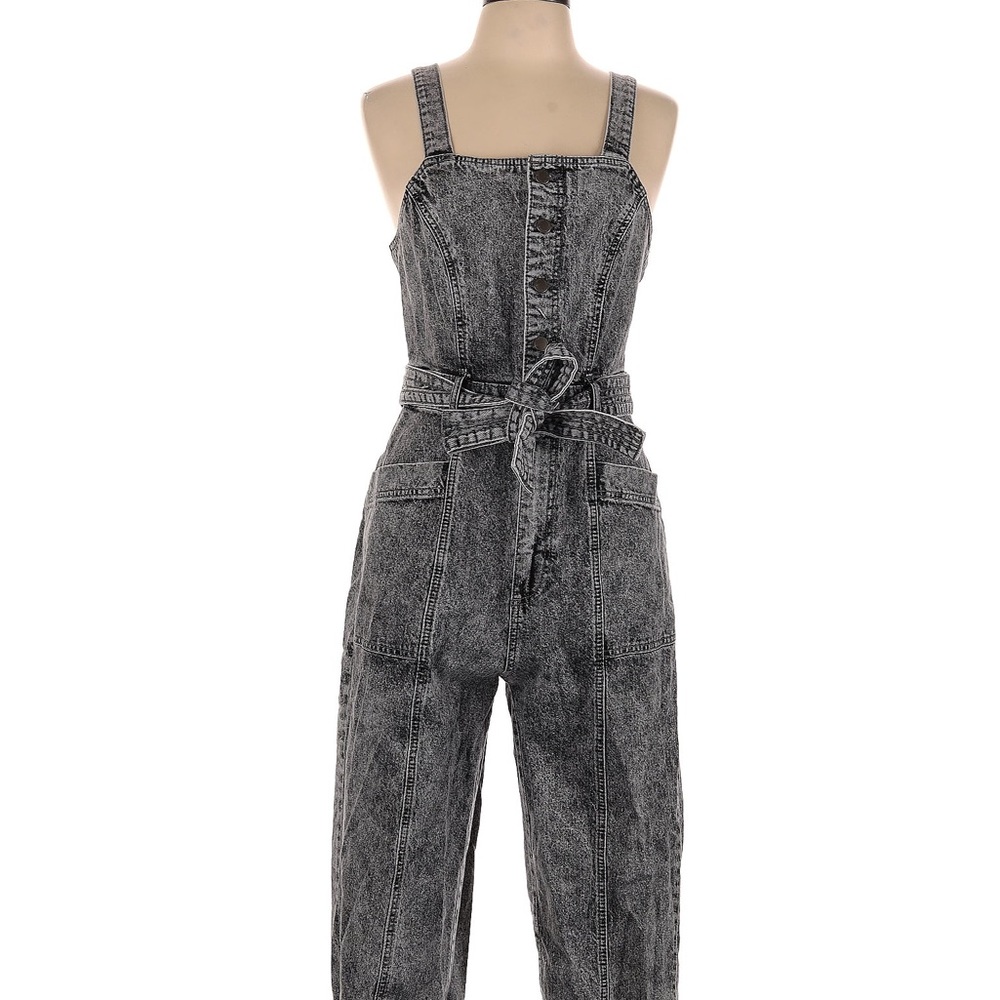 Target Black Denim Wash Jumpsuit